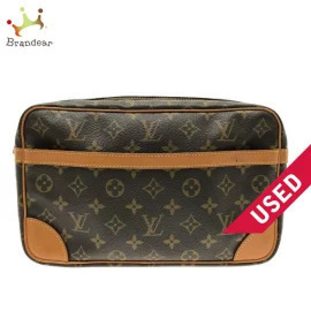 LOUIS VUITTON Compiegne Shoulder Bag Monogram Canvas